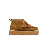 Clarks Bottes MeareWalla Mid en daim marron pour femme