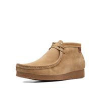Clarks Homme Shacre Boot Bottine Chukka, Daim Sable foncé, 44 EU