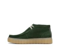 Clarks Bottes Torhill Hi Chukka pour homme, vert foncé, 40 EU