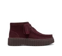 Clarks Bottes Torhill Moss en daim rouge pour femme