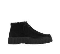 Clarks Bottes Torhill Moss pour femme en daim noir, Noir , 39 EU