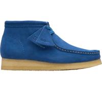 Clarks Bottes Wallabee Chukka pour homme, Suède bleu, 47 EU