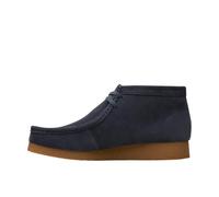 Clarks Bottes Wallabee Evo Oxford pour homme, Daim Bleu marine, 41 EU