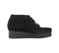 Clarks - Bottines à Franges - Femme - Chaussures - Noir - Taille: 37 EU