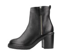 Clarks - Bottines à talon en cuir avec zip - Femme - Chaussures - Noir - Taille: 41 EU