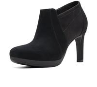 Clarks Bottines Ambyr Hope pour femme, Noir SDE, 41.5 EU
