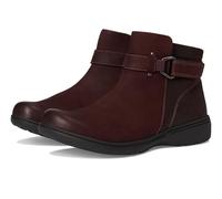 Clarks Bottines Carleigh Drift pour femme, Merlot Combi, 38 EU