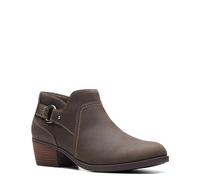 Clarks Bottines Charlten Grace pour femme, Taupe grasse, 40 EU