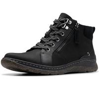 Clarks Bottines Chelsea imperméables Orlene pour femme, cuir noir, 11 Wide