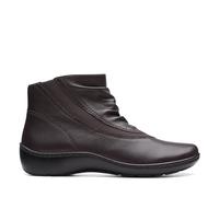 Clarks Bottines Cora Derby pour femme, marron foncé, 0 Women/0 Men
