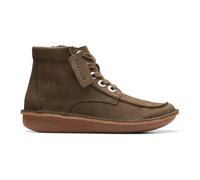 Clarks - Bottines Drôles en Cèdre - Femme - Chaussures - Vert - Taille: 37 EU