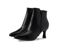 Clarks Bottines Kataleyna Glow, Bottes pour femme, cuir noir, 40.5 EU