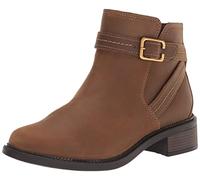 Clarks Bottines Maye Strap pour Femme, Cuir Brun foncé., 36.5 EU