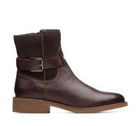 Clarks Bottines pour femme Cologne Strap, Dark Brown Combi 26174772, 41 EU