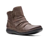 Clarks Bottines Un Loop Top pour femme, marron foncé, 43 EU