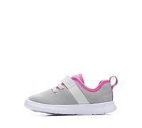 Clarks Boy's ATH Weave T. Sneaker, Gris, 6 UK