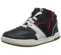Clarks Boy's Fawn Peak K Sneaker, Navig Leather, 5.5 UK Child