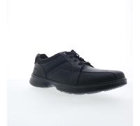Clarks Bradley Walk pour hommes en cuir noir