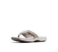 Clarks Breeze Sea pour femme, Synthétique taupe clair, 37 EU