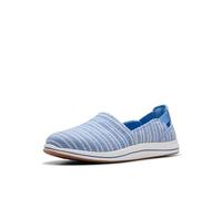 Clarks Breeze Step II Chaussure Mocassin pour Femme, Denim, 38.5 EU