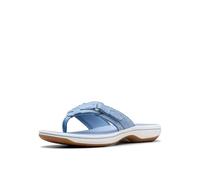 Clarks Brinkley Florasandals pour femme, bleu jean, 34 EU