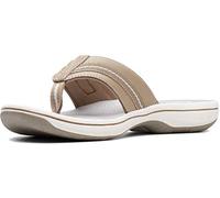 Clarks Mixte Brinkley Jazz Tongues, Synthétique Camel, 38 EU