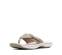 Clarks Femme Brinkley Jazz Tongues, Synthétique Camel, 39 EU