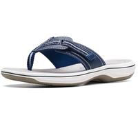 Clarks Brinkley Sea Navy Synthetic 41