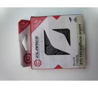 Clarks C-C10 Chaîne Vélo 10 Vitesses 116 Maillons Argent Route VTT VTC Neuve