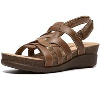 Clarks Calenne Gracie pour femme, Cuir Combi Tan, 5