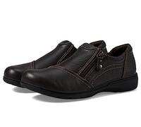 Clarks Carleigh Ray Oxford Chaussures pour Femme, Marron foncé, 41.5 EU Large