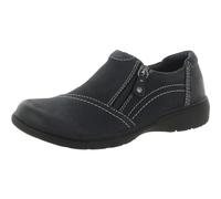 Clarks Carleigh Ray Oxford pour Femme, Nubuck Bleu Marine, 8.5 Narrow