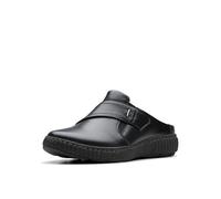 Clarks Caroline Bay Mule pour Femme, Cuir Noir, 41 EU