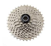 Clarks Cassette 11-36 10 Speed SRAM/Shim Compatible Silver 10Speed 11-36T
