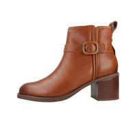 Clarks - Chamberly Trim Bottines à talons - Femme - Chaussures - Brun - Taille: 41 EU