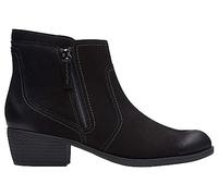 Clarks Charlten Ave Bottes tendance pour femme, Nubuck noir., 40 EU