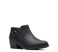 Clarks Charlten Grace pour femme, Noir huileux, 39.5 EU