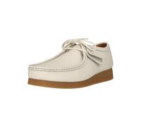 CLARKS Chaussure à lacets 'Wallabee' blanc, Taille 45