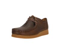CLARKS Chaussure à lacets 'Wallabee' brun foncé, Taille 43