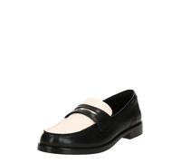 CLARKS Chaussure basse 'Straven Edge' noir / blanc, Taille 38-38,5