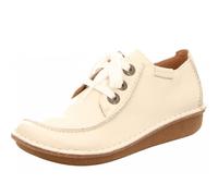 Clarks Femme Funny Dream Tissu Oxford, White Leather, 37.5 EU