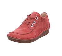 Clarks Chaussures à lacets Funny Dream, daim, rouge, femme