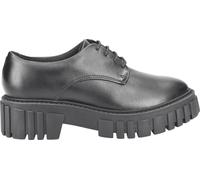 Clarks Chaussures à lacets Page Walk, cuir lisse, noir, femme
