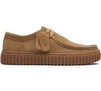 Clarks Chaussures à lacets Torhill Lo, daim, beige, hommes