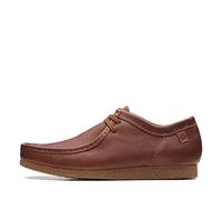 Clarks Chaussures de Course Shacre II Oxford pour Homme, Marron Clair, 42 EU
