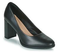 Clarks Femme Freva85 Court, Black Leather, 41.5 EU