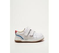clarks chaussures fille de couleur blanc 23