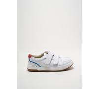 clarks chaussures fille de couleur blanc 28