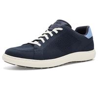 Clarks Chaussures Mapstone à lacets pour homme, taille AD Template, Bleu marine, 9 UK Wide