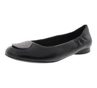 Clarks Chaussures Plates Loreleigh AveBallet pour Femme, Cuir Noir, 35 EU